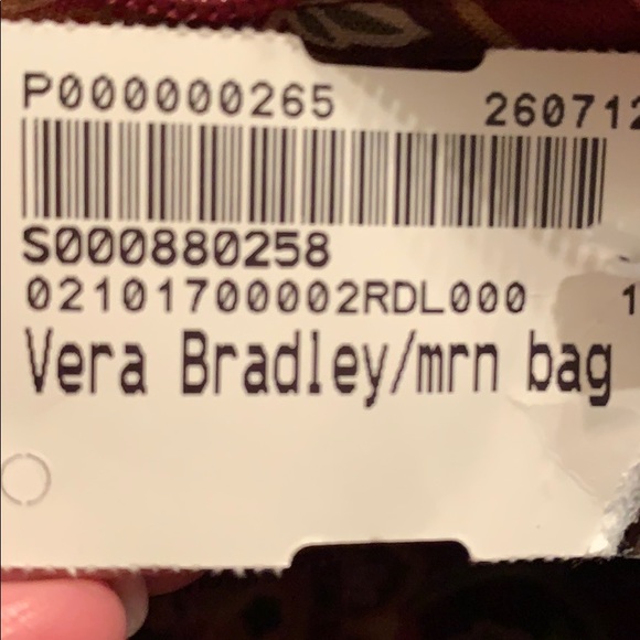Vera Bradley medium size hand bag. - Picture 4 of 6
